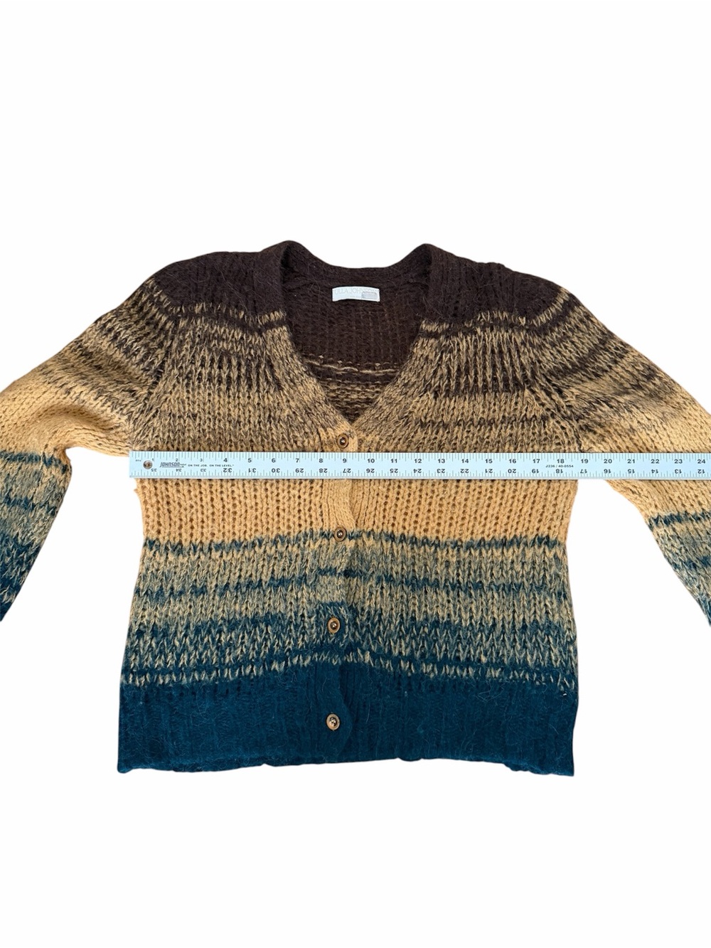ULLA JOHNSON Paola Baby Alpaca Wool Multicolored Cardigan - EUC, Medium - Picture 10 of 13
